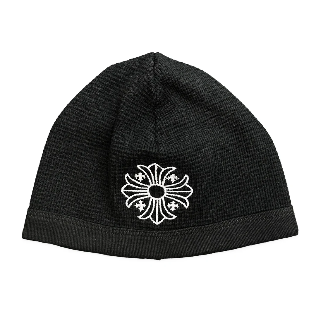 Chrome Hearts Plus Cross Skull Cap Beanie Black/White
