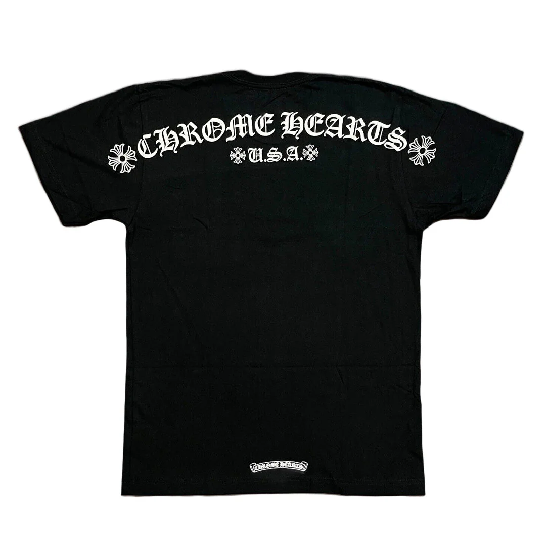 Chrome Hearts Shoulder Back Logo T-Shirt Black