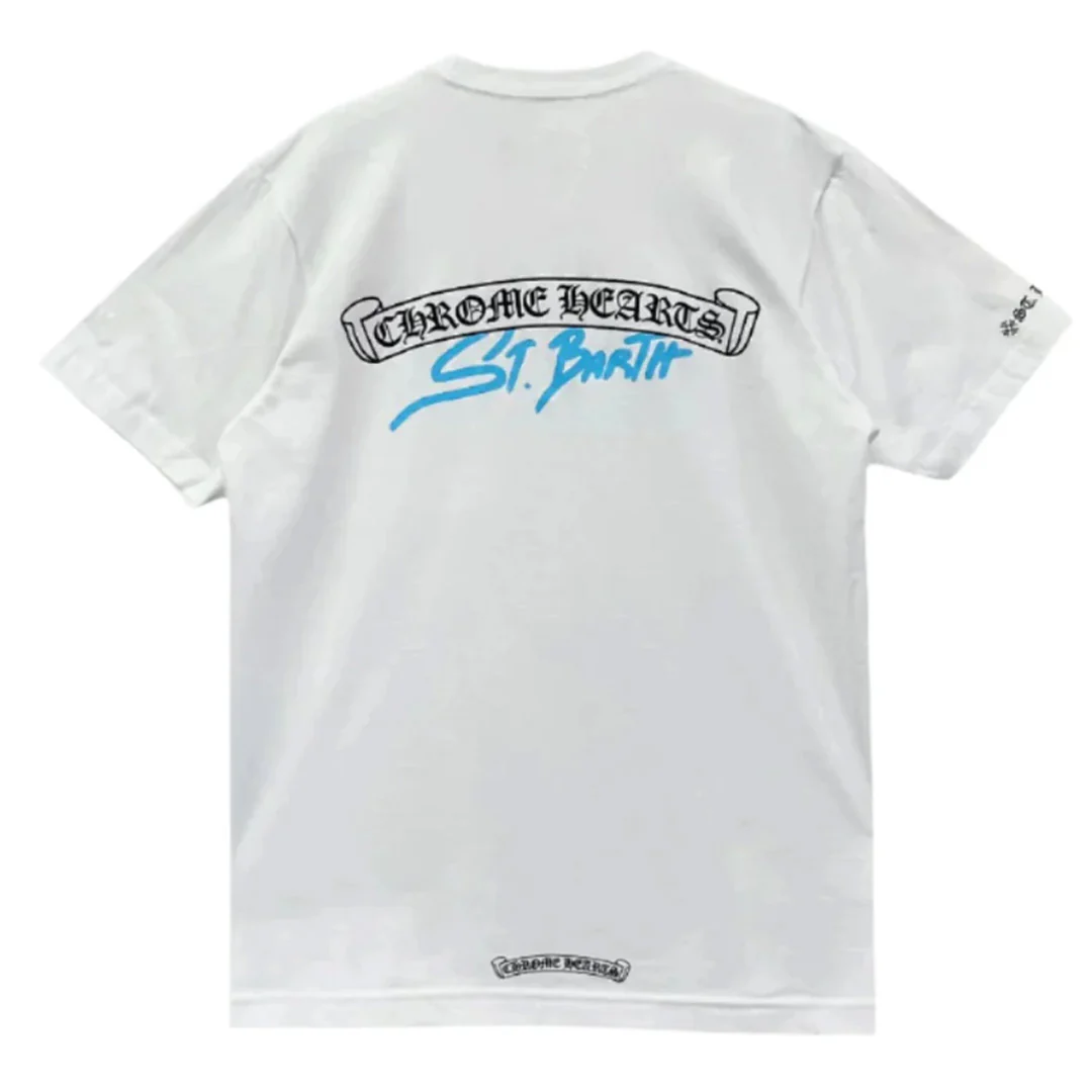 Chrome Hearts St Barths Exclusive T-Shirt White - Image 2