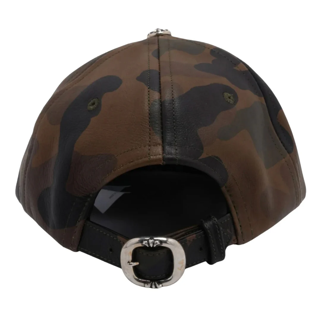 Chrome Hearts Star Cross Leather Gunslinger Hat - Image 2