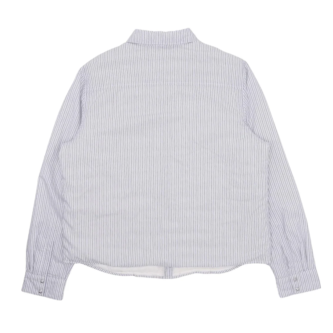 Chrome Hearts Striped Insulated Shirt Jacket - Image 2