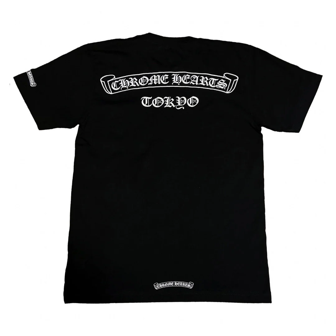 Chrome Hearts Tokyo Exclusive Scroll T-Shirt Black