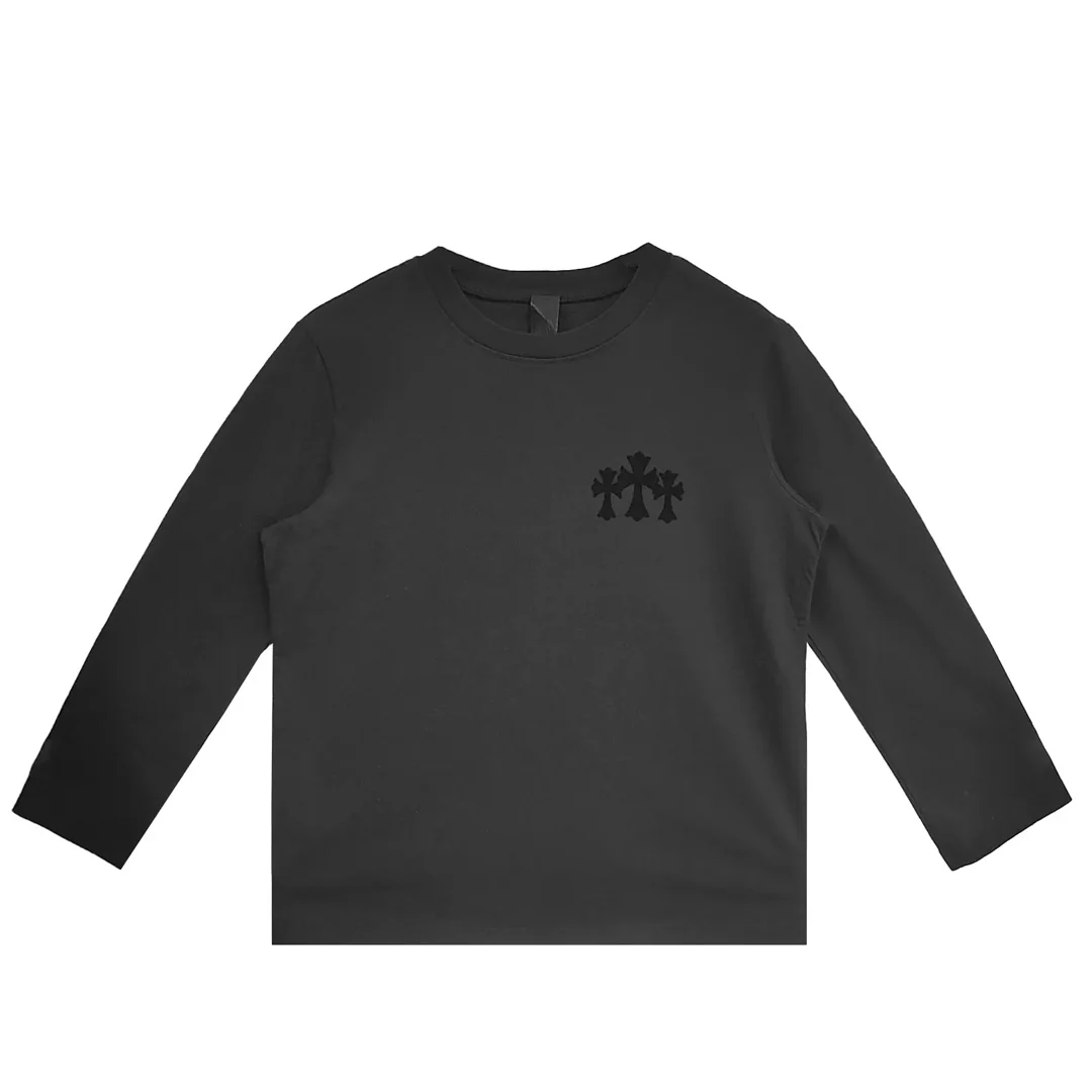 Chrome Hearts Triple Cross Hollywood Long Sleeve Black (Womens) - Image 2