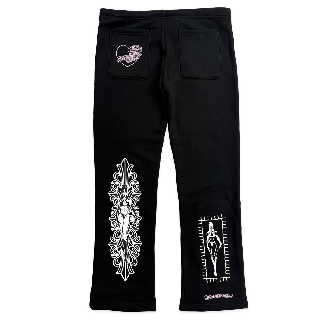 Chrome Hearts x Deadly Doll Art Basel Sweatpants - Image 2