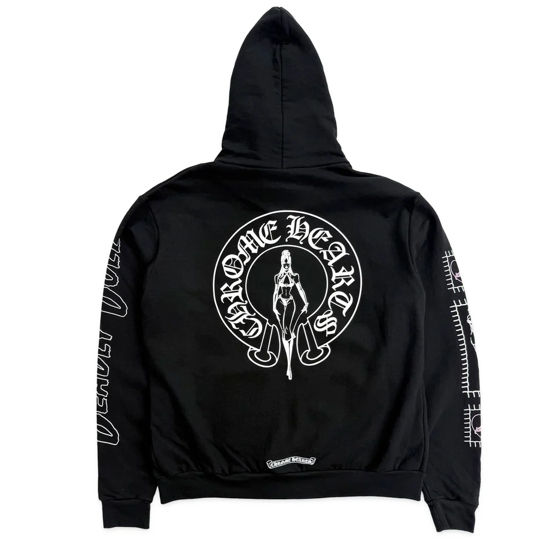 Chrome Hearts x Deadly Doll Art Basel Zip Up - Image 2