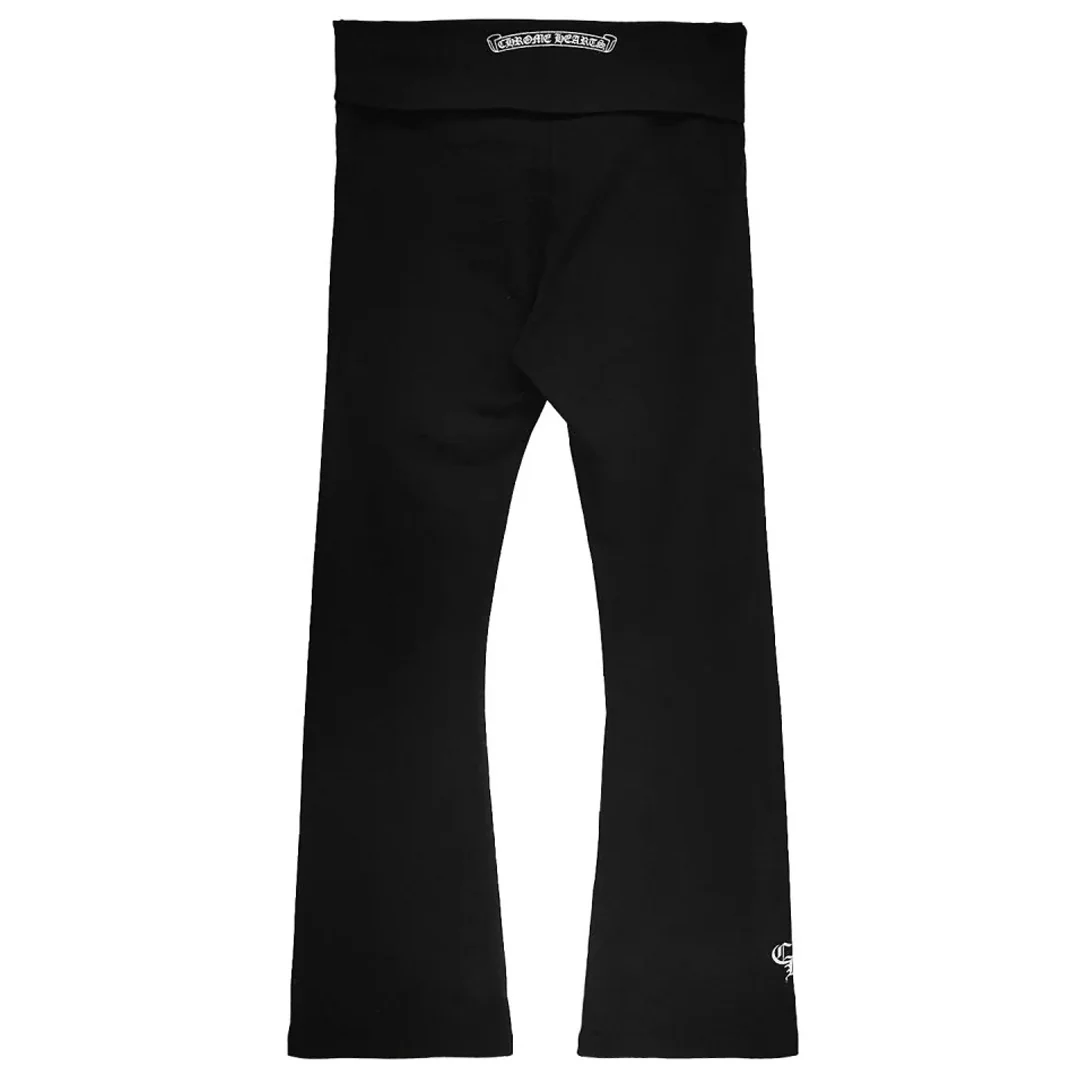Chrome Hearts Bell Bottom Yoga Pants Black (Womens) - Image 2