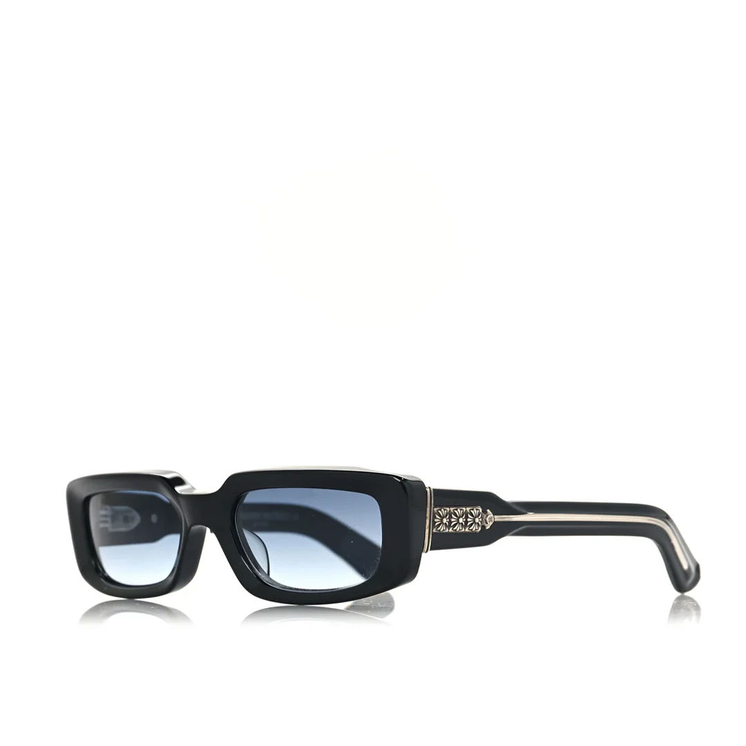 Chrome Hearts "Zelda" Black/Silver Glasses