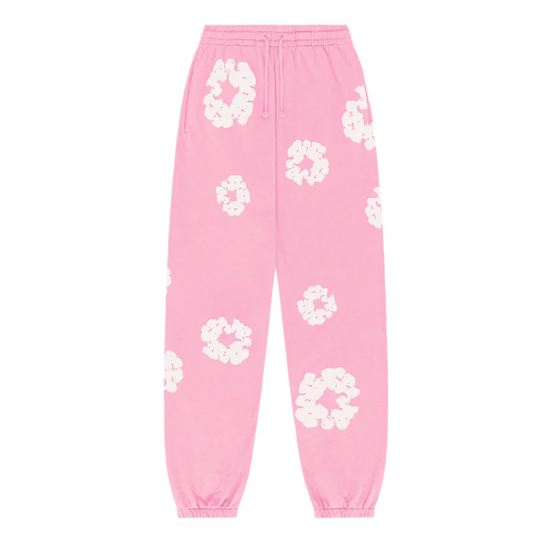 Denim Tears The Cotton Wreath Sweatpants Pink