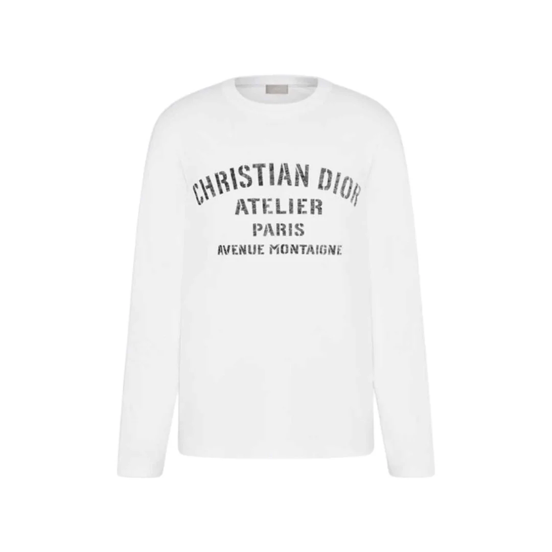 Dior Atelier Long Sleeve T-Shirt White