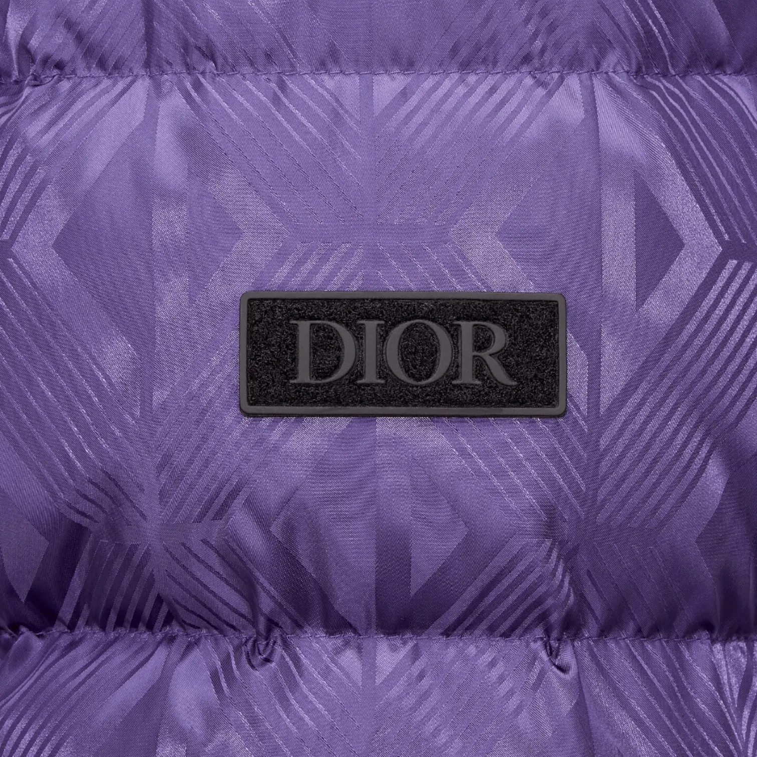 Dior CD Diamond Mirage Ski Capsule Down Jacket Purple - Image 3