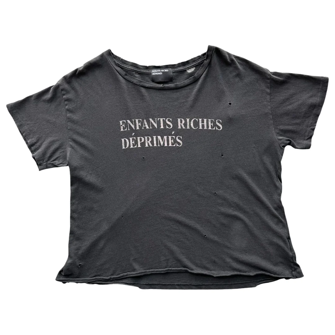 Enfants Riches Deprimes Classic Logo T-Shirt Black