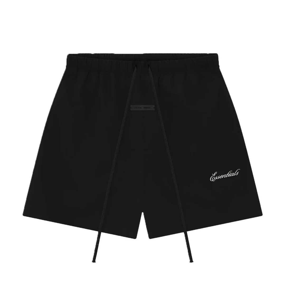 Fear Of God Essentials Nylon Shorts (FW25) Black