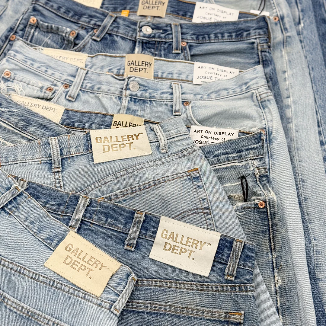 Gallery Dept. 5001 Indigo Denim Jeans - Image 3