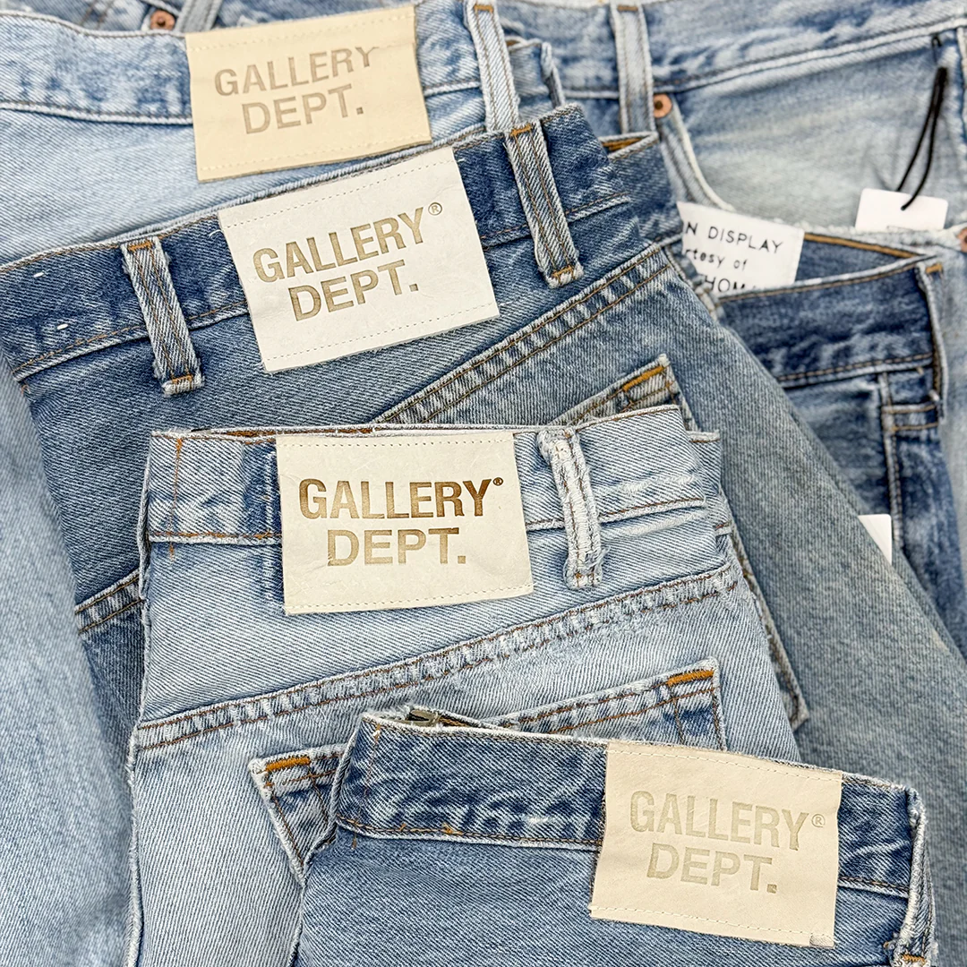 Gallery Dept. 5001 Indigo Denim Jeans - Image 4