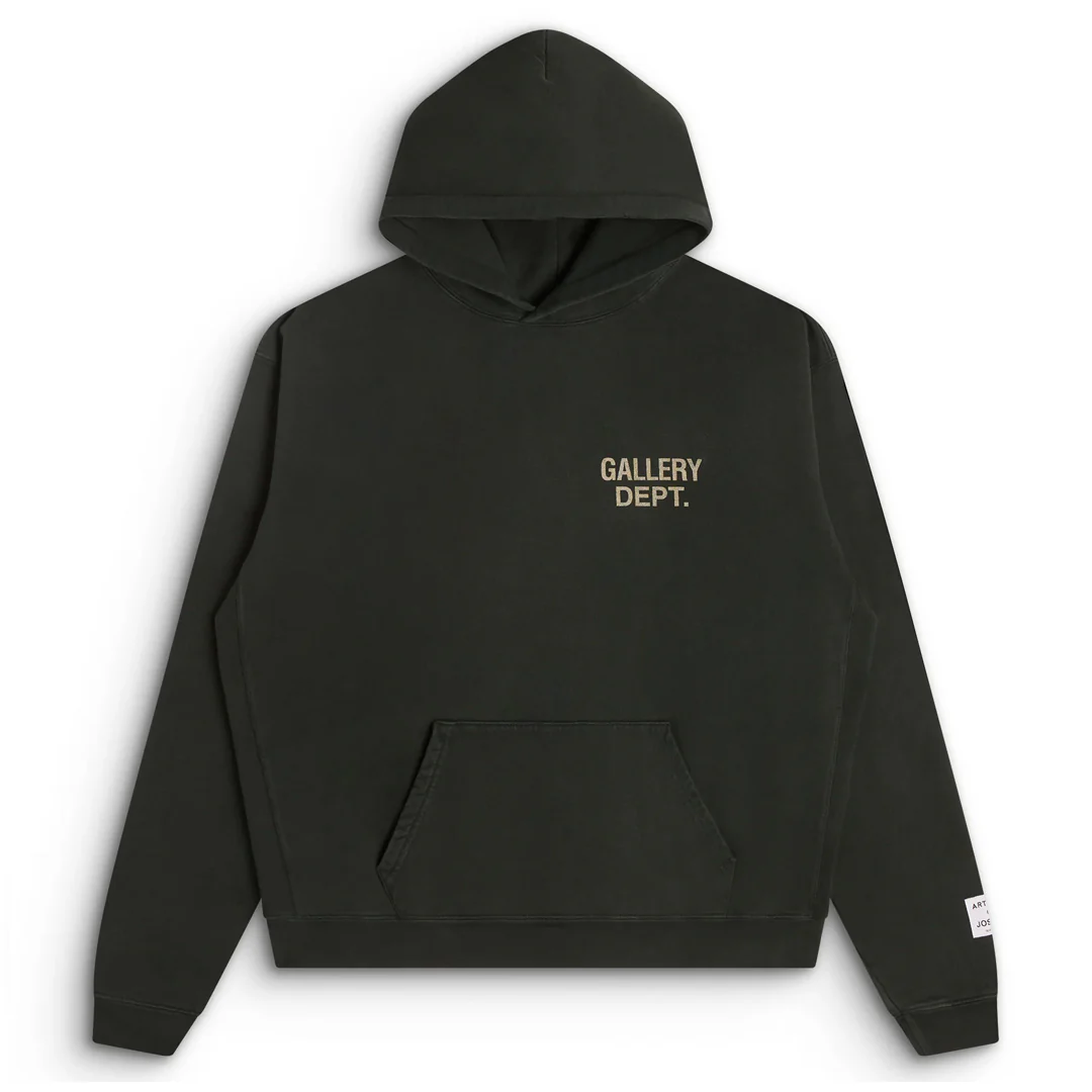 Gallery Dept. 90s Logo Hoodie Black