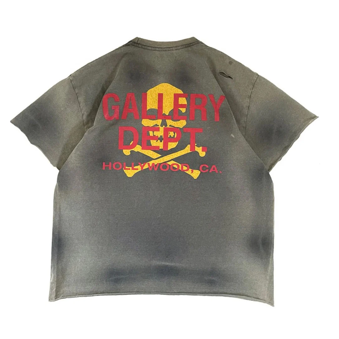 Gallery Dept. Bones T-Shirt Vintage Black - Image 2