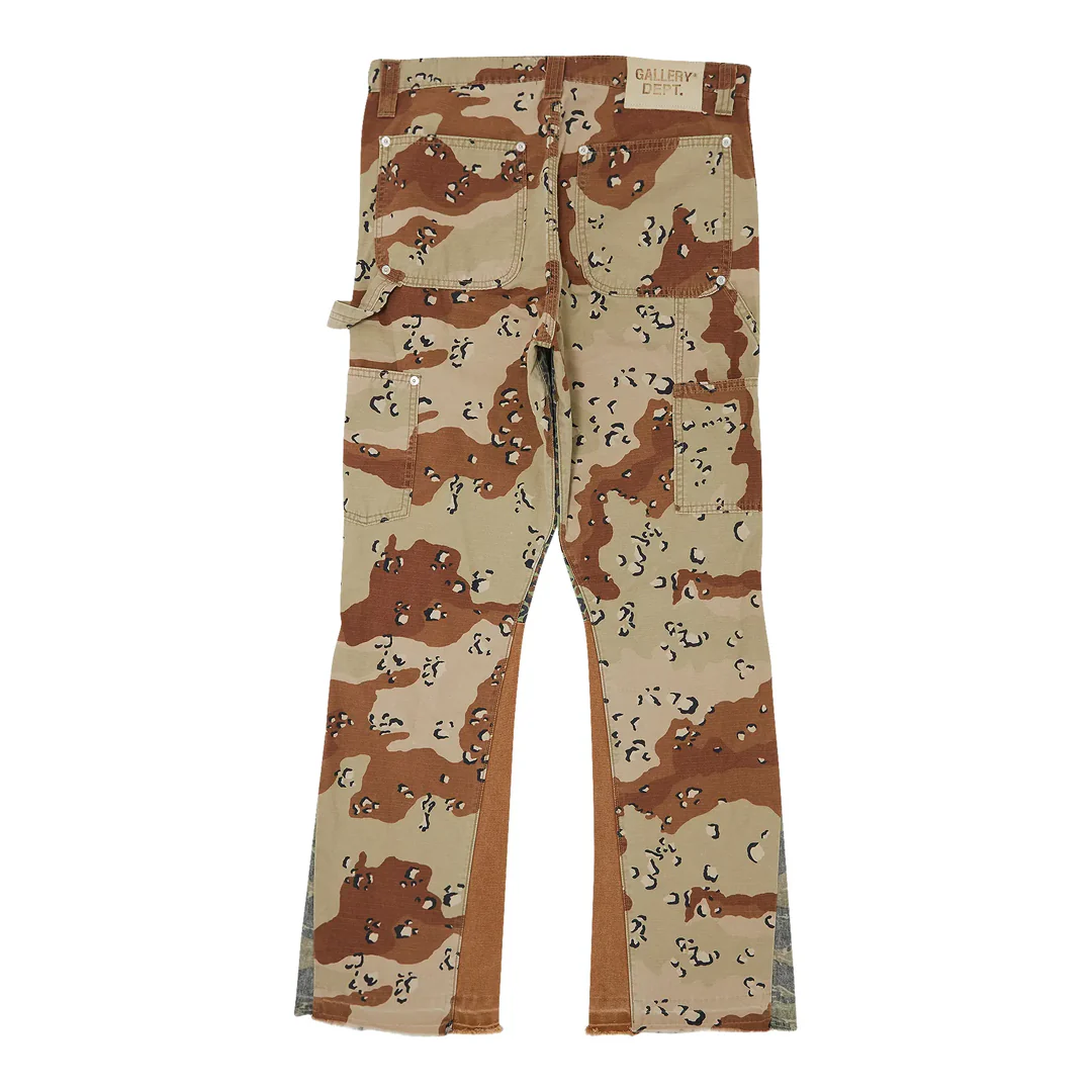 Gallery Dept. Chocolate Chip Camo La Flare Pants - Image 2