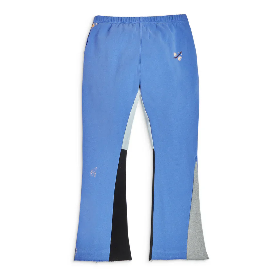 Gallery Dept. Painted Flare Sweat Pants Blue - Image 2