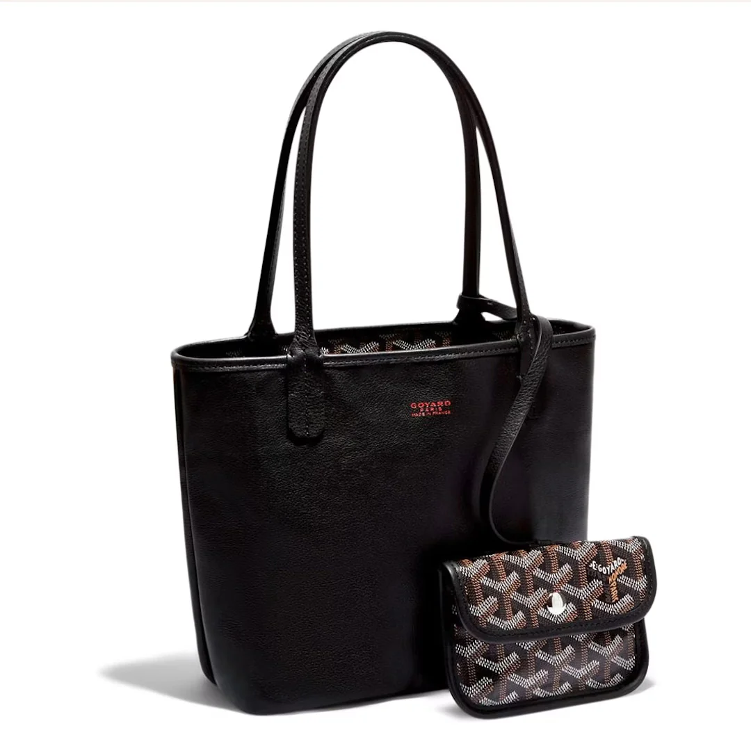 Goyard Anjou Tote Mini Black - Image 2