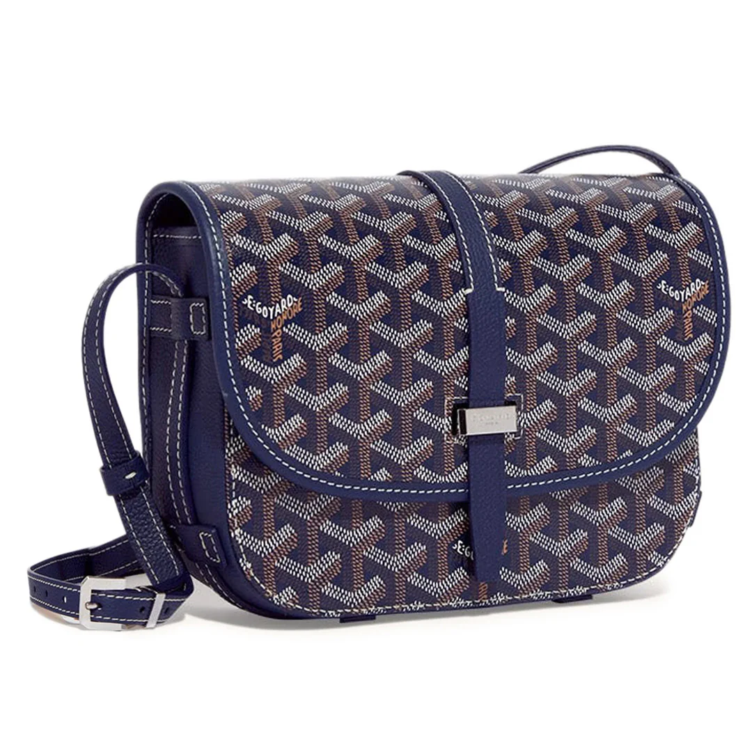 Goyard Belvedere PM Navy