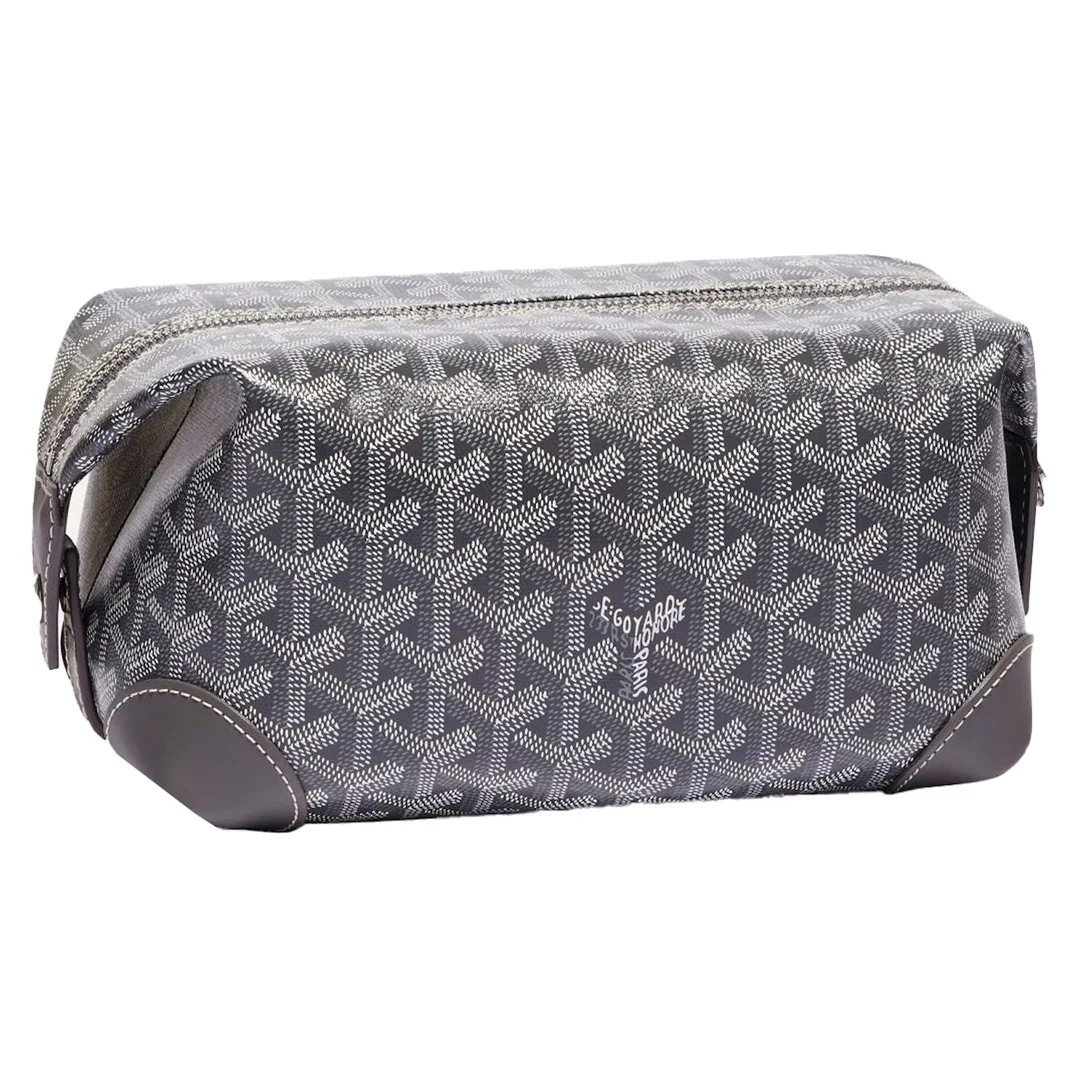 Goyard Boeing 25 Toiletry Bag Grey