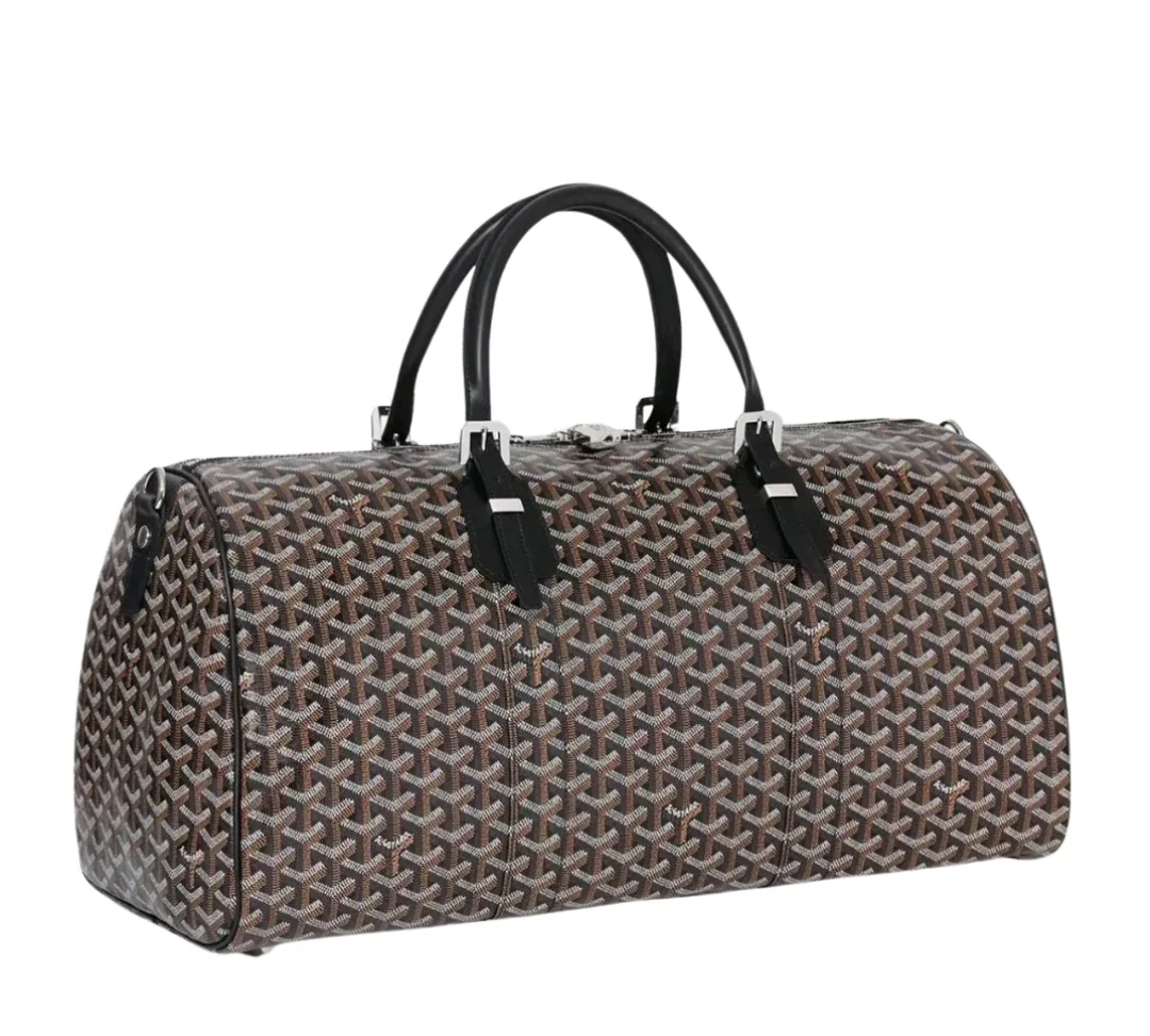 Goyard Boston 50 Duffle Bag Black