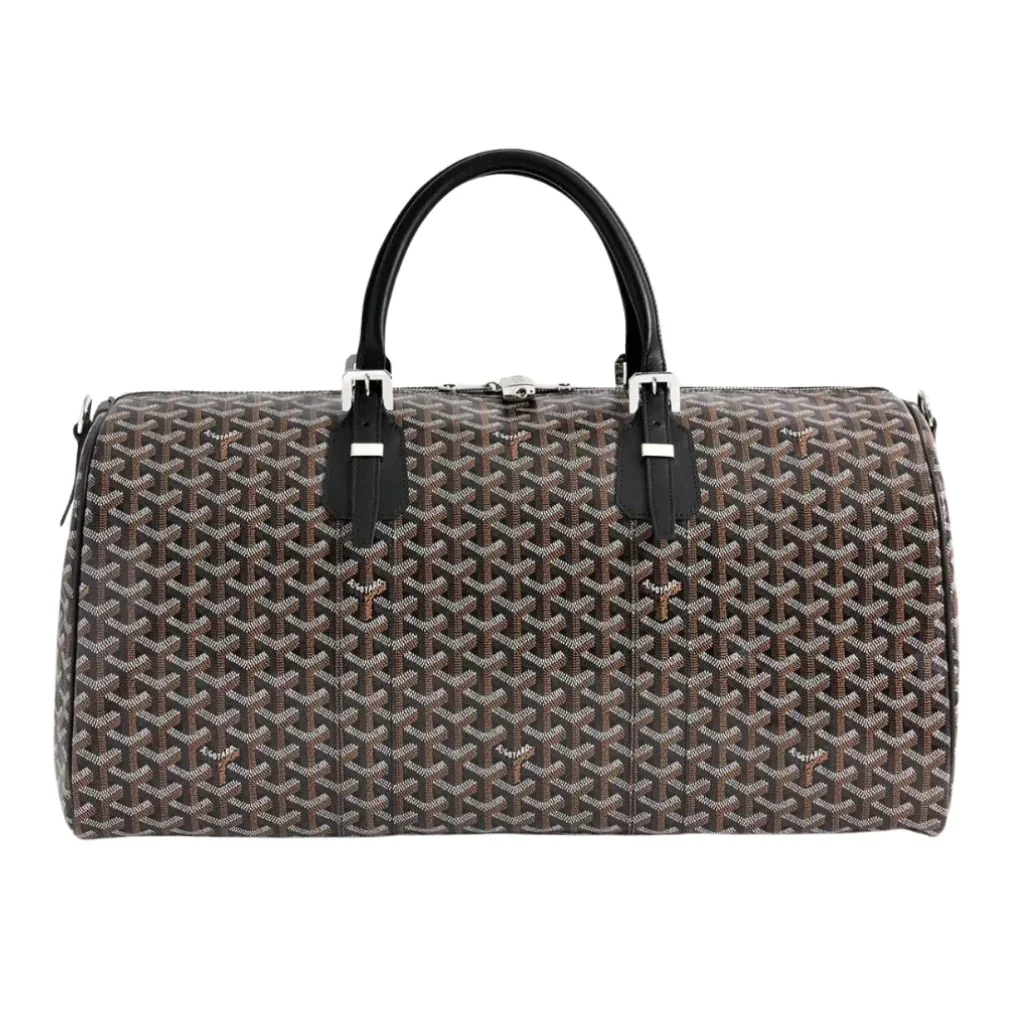 Goyard Boston 50 Duffle Bag Black - Image 2