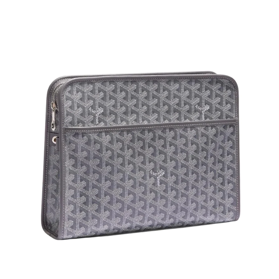 Goyard Jouvence Toiletry GM Bag Grey
