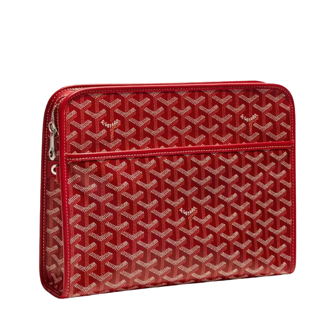 Goyard Jouvence Toiletry GM Bag Red