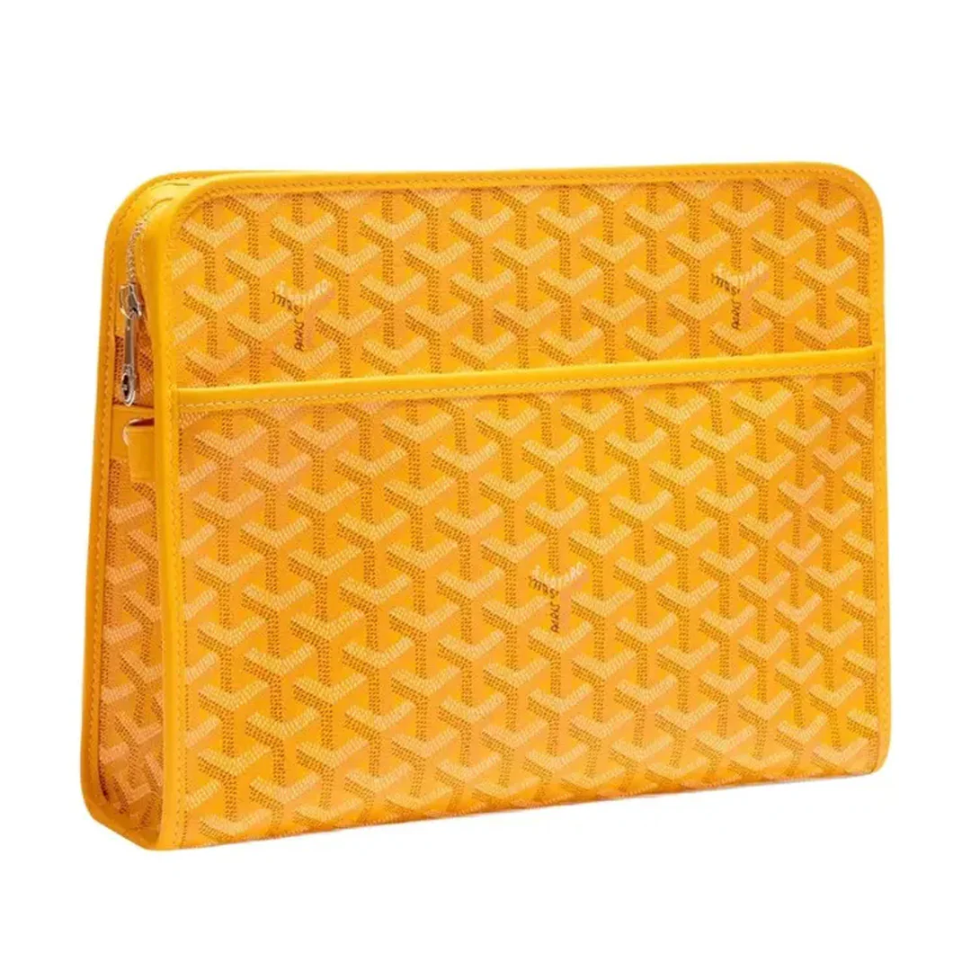 Goyard Jouvence Toiletry GM Bag Yellow