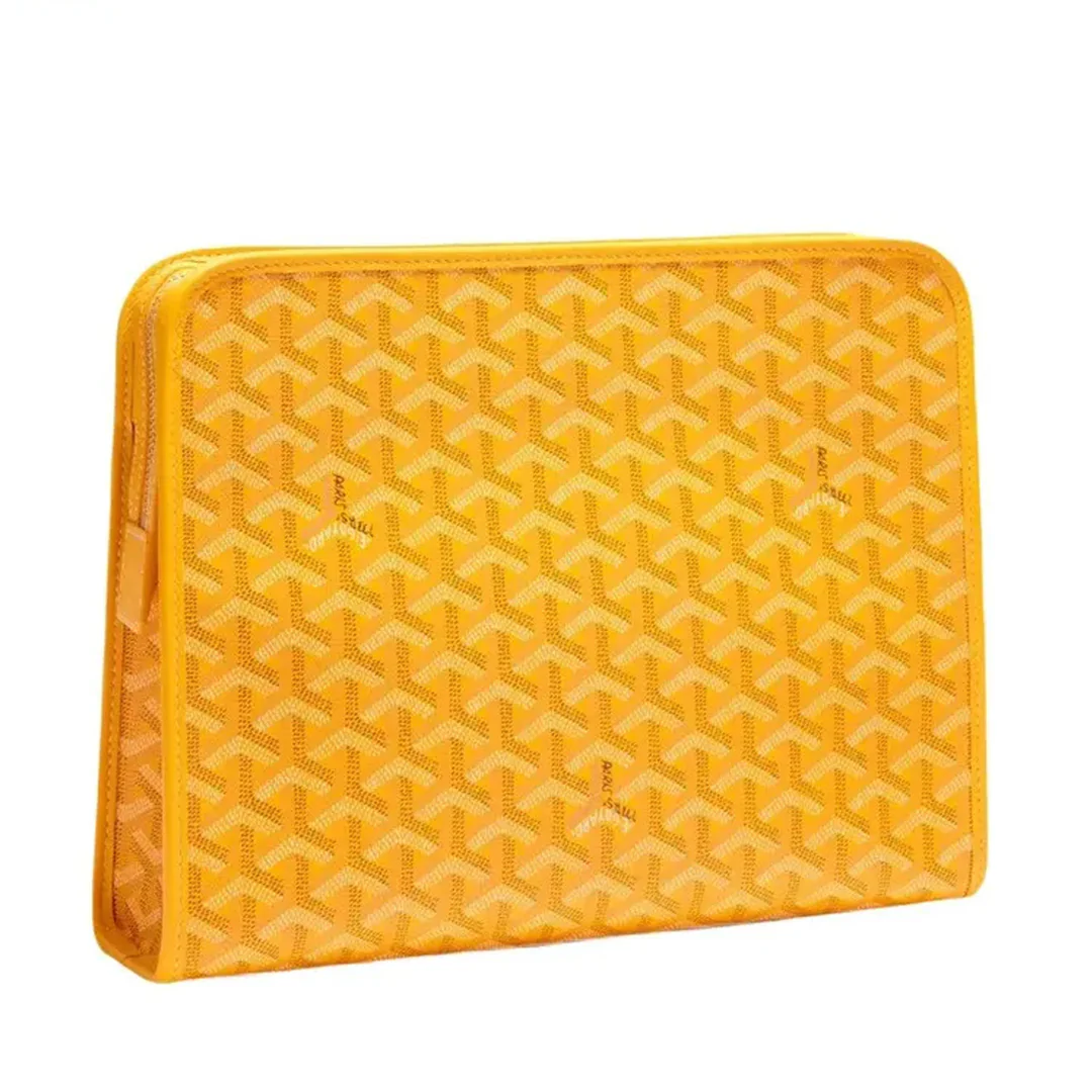 Goyard Jouvence Toiletry GM Bag Yellow - Image 2