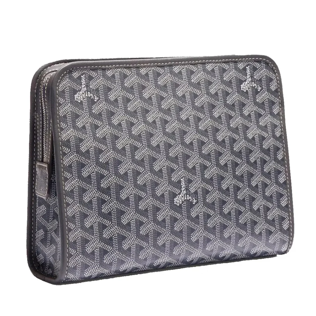 Goyard Jouvence Toiletry MM Bag Grey - Image 2