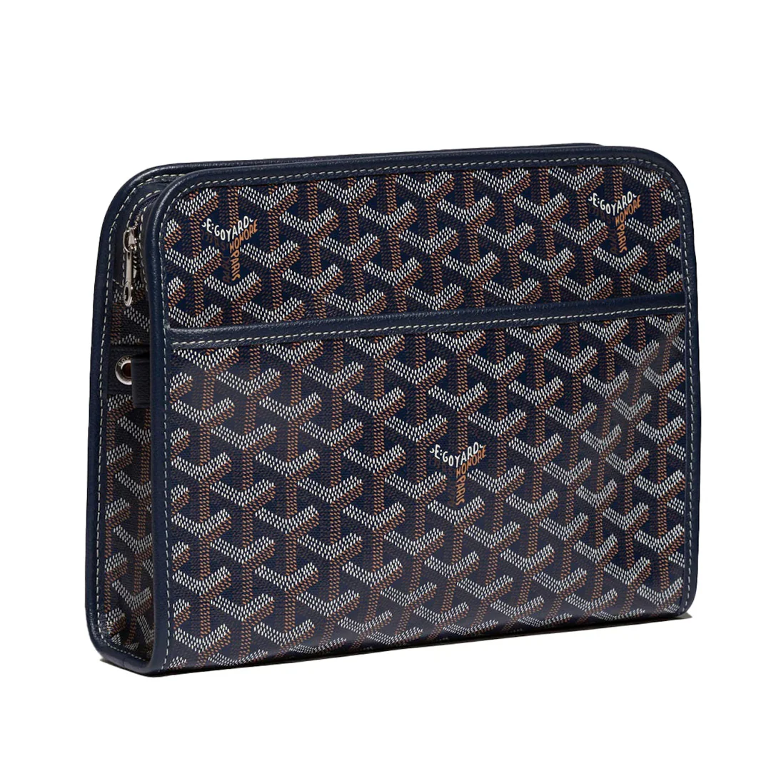 Goyard Jouvence Toiletry MM Bag Navy