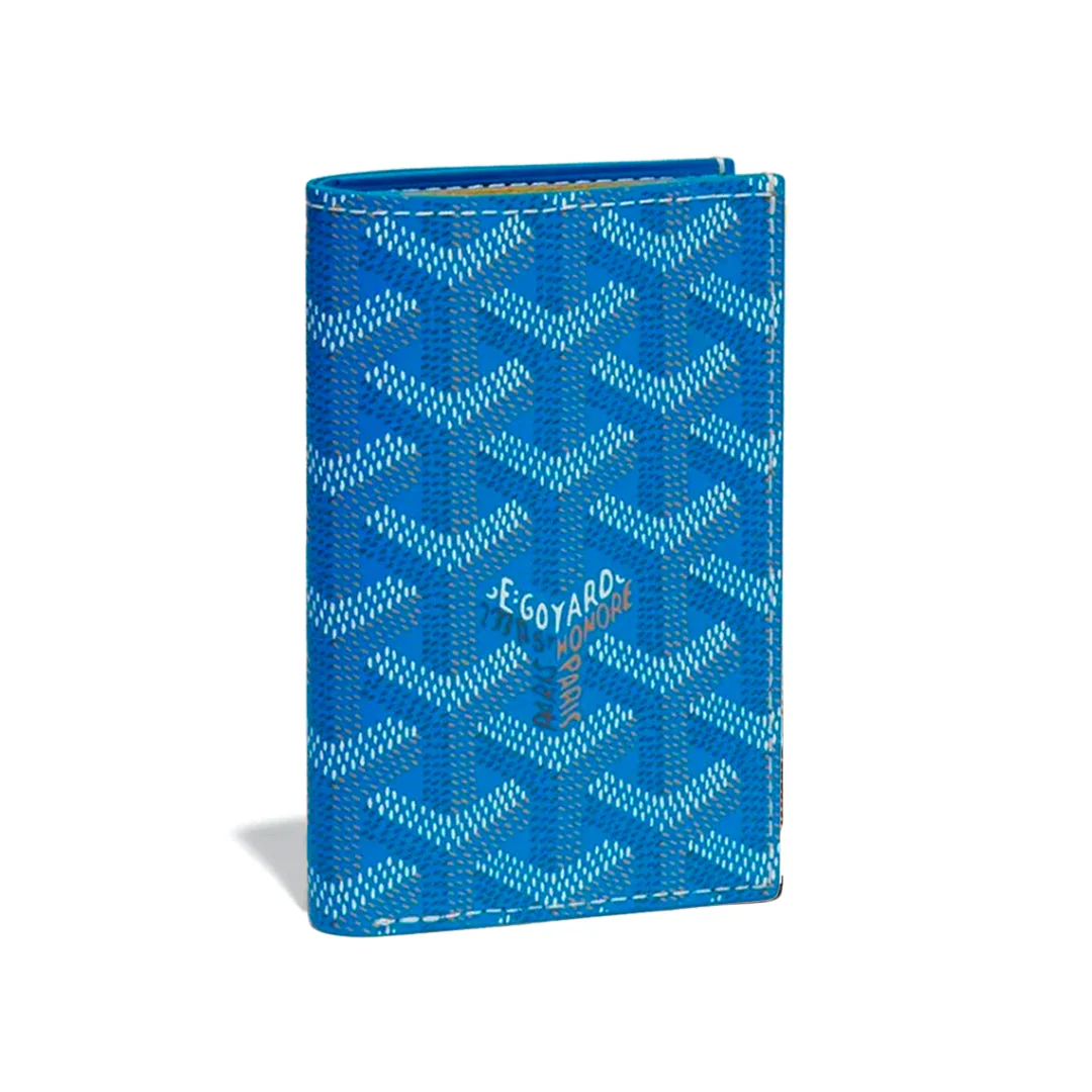 Goyard Saint Pierre Card Holder Blue (Pre-Owned)