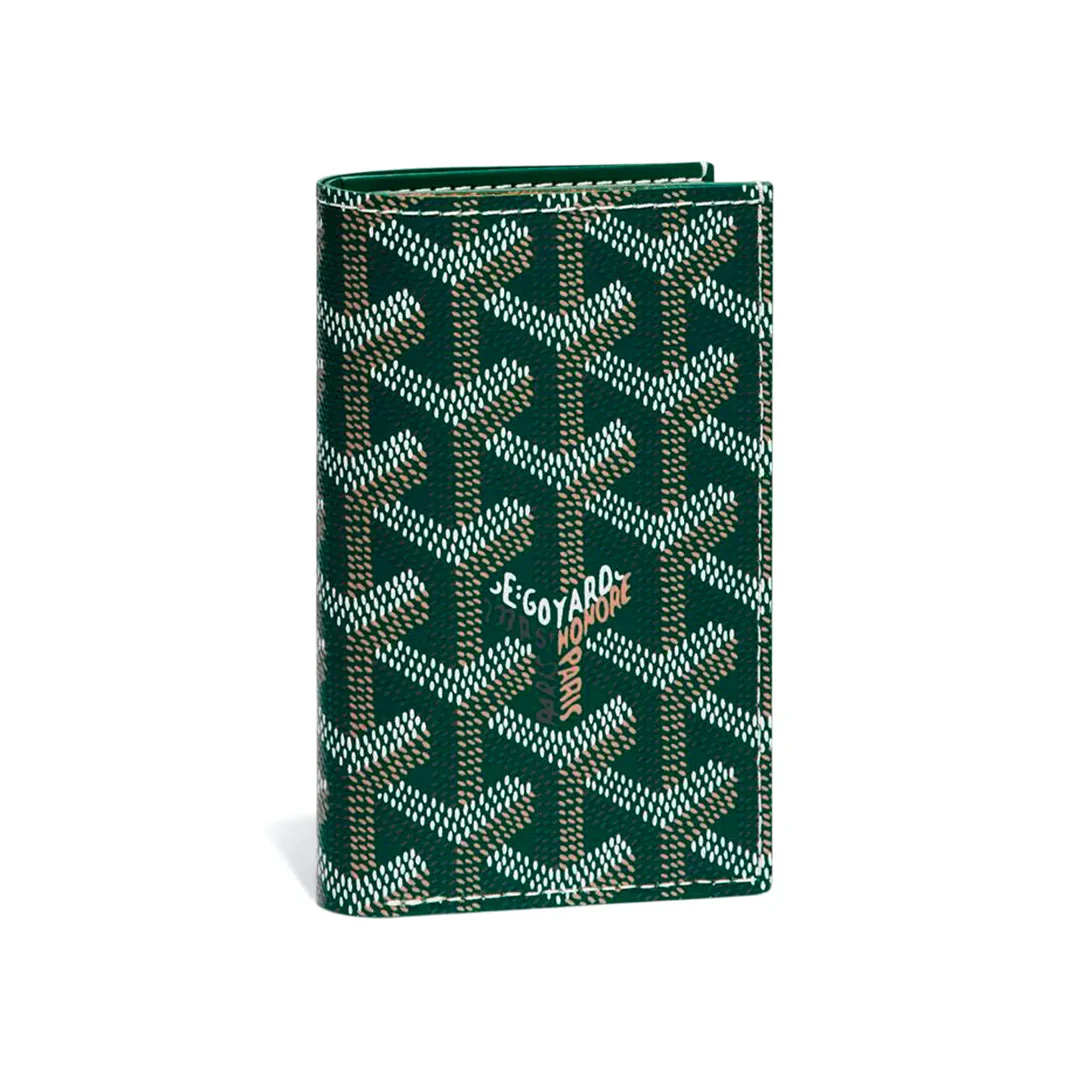 Goyard Saint Pierre Card Holder Green