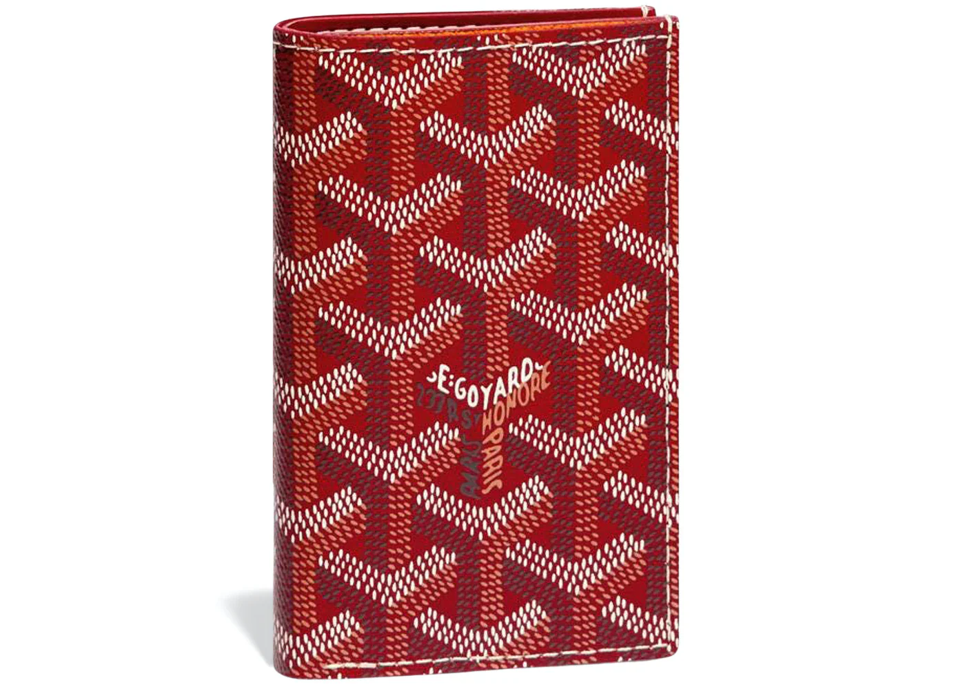 Goyard Saint Pierre Card Holder Red