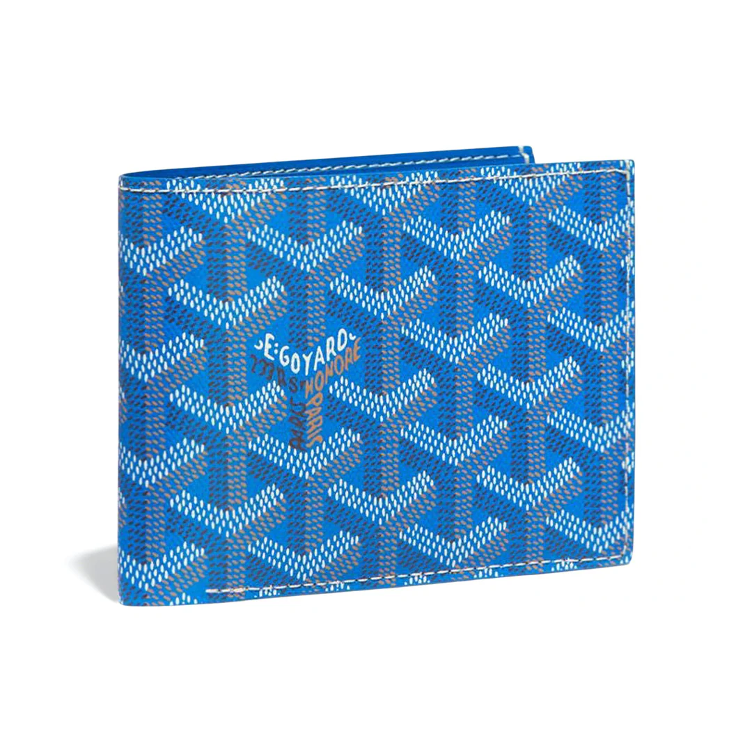 Goyard Victoire Wallet Blue