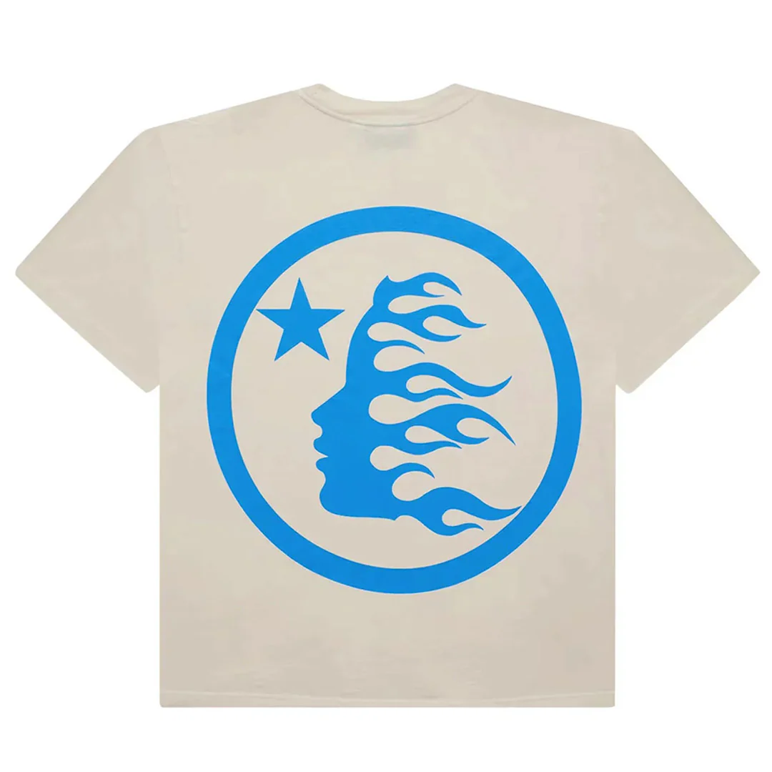 Hellstar Classic T-Shirt White/Blue - Image 2