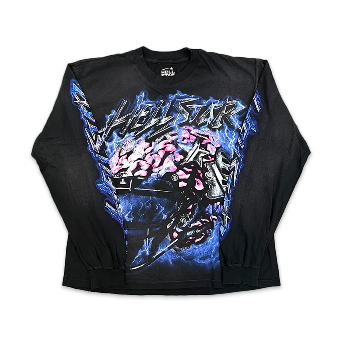 Hellstar Powered By The Star Long Sleeve Shirt