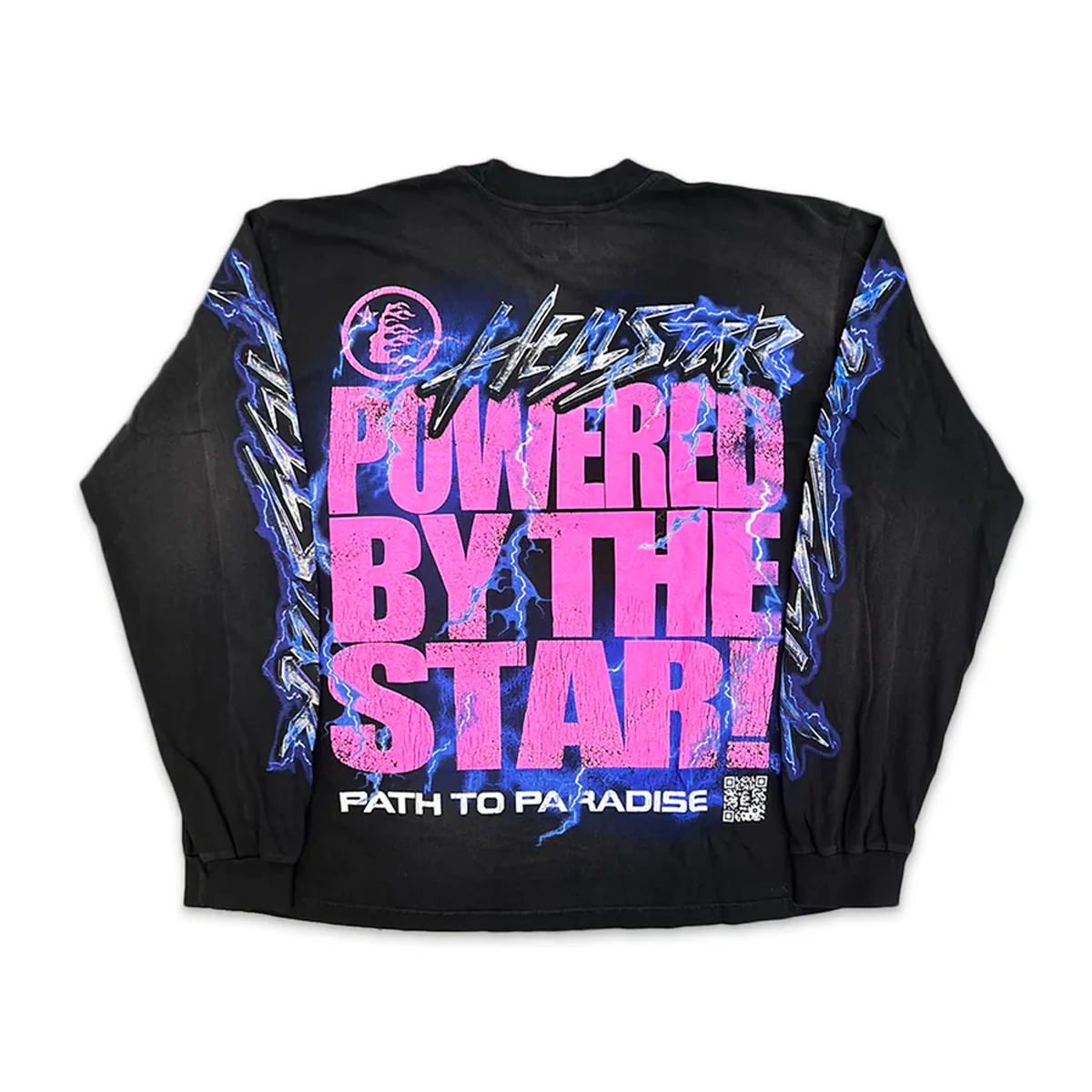Hellstar Powered By The Star Long Sleeve Shirt - Image 2