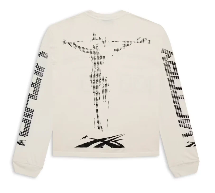 Hellstar Scoreboard L/S T-shirt White - Image 2