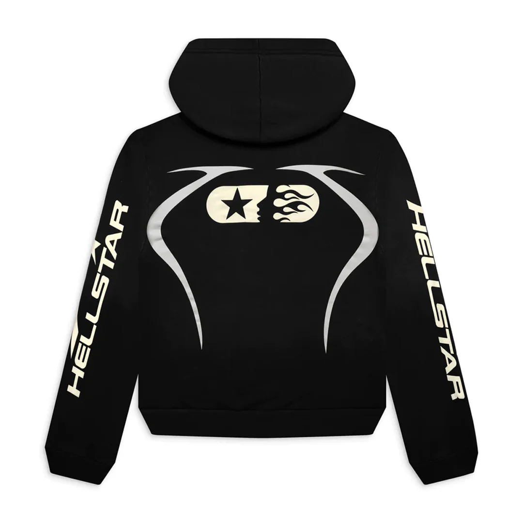 Hellstar Sport Hoodie Jet Black - Image 2