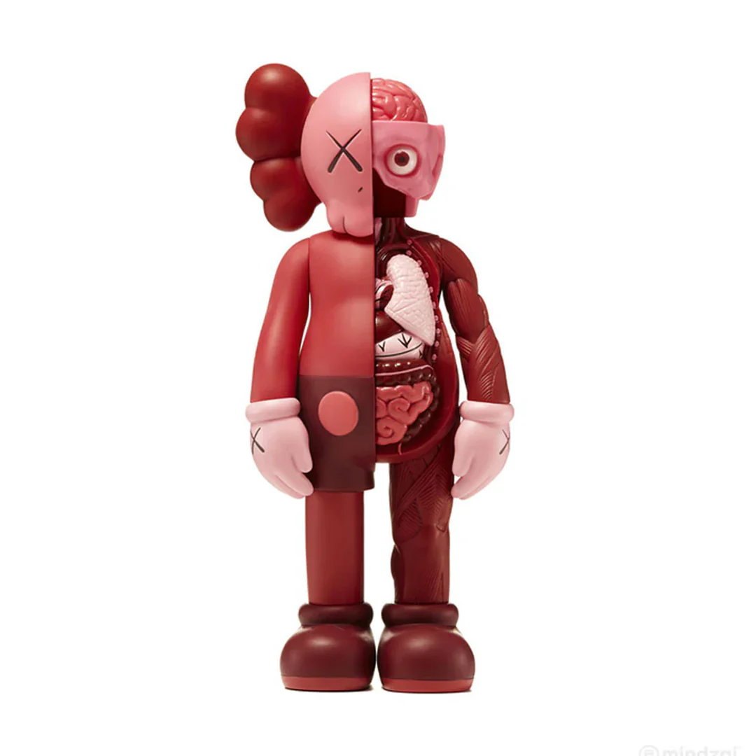 Kaws Companion Flayed Open Edition Vinyl Figure Blush