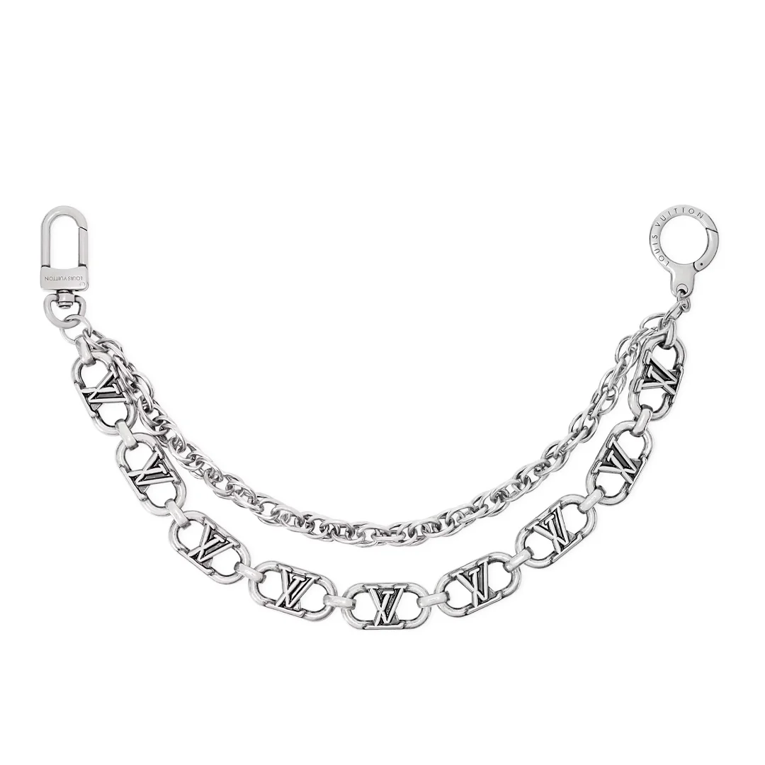 Louis Vuitton Flower Links Chain Belt