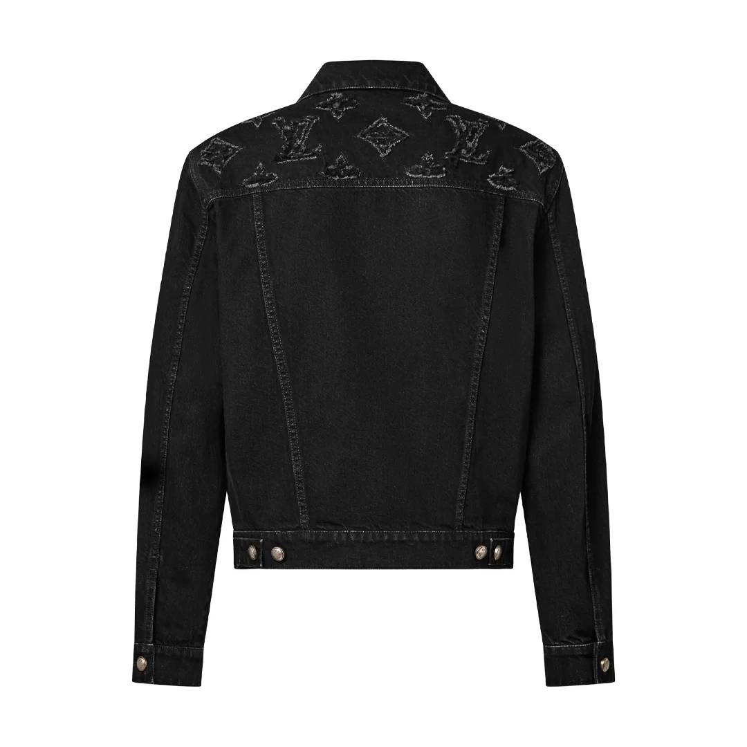 Louis Vuitton Monogram Destroy Denim Trucker Jacket - Image 2