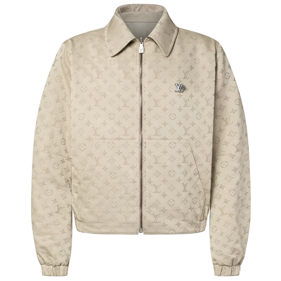 Louis Vuitton Monogram Reversible Tan Jacket - Image 2
