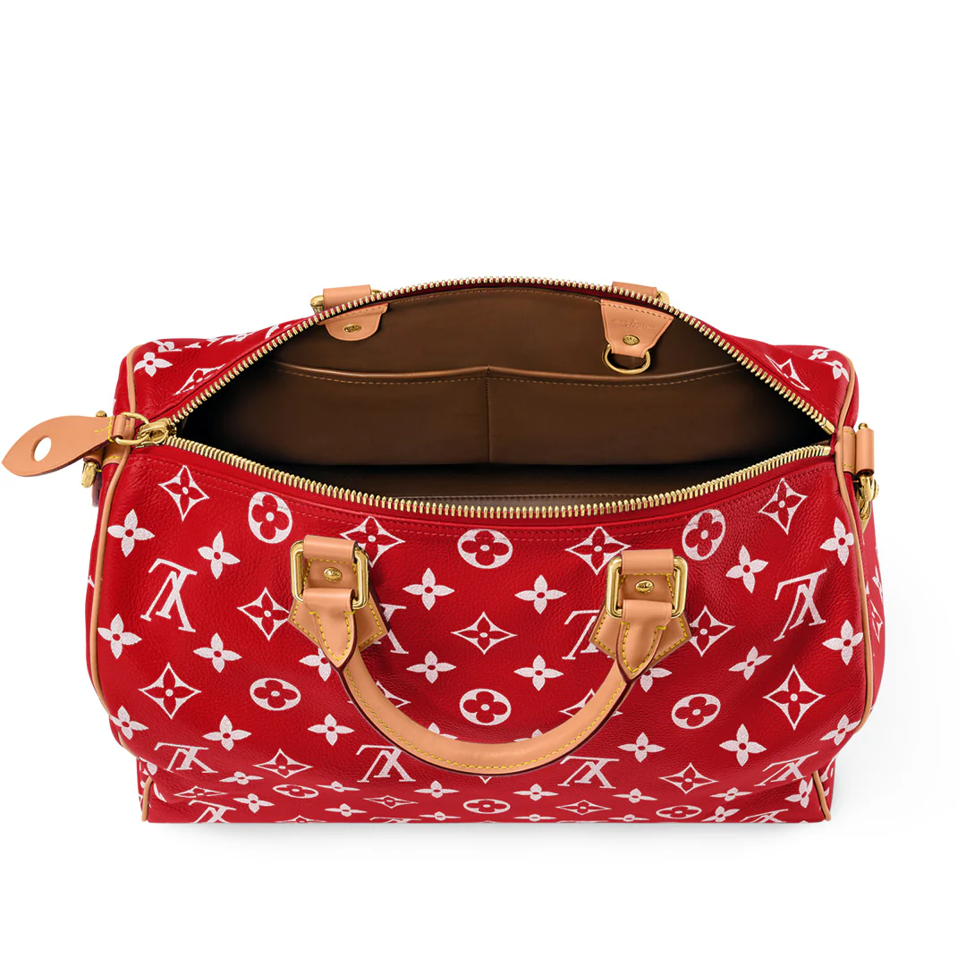 Louis Vuitton Speedy P9 Bandoulière 40 Red - Image 3