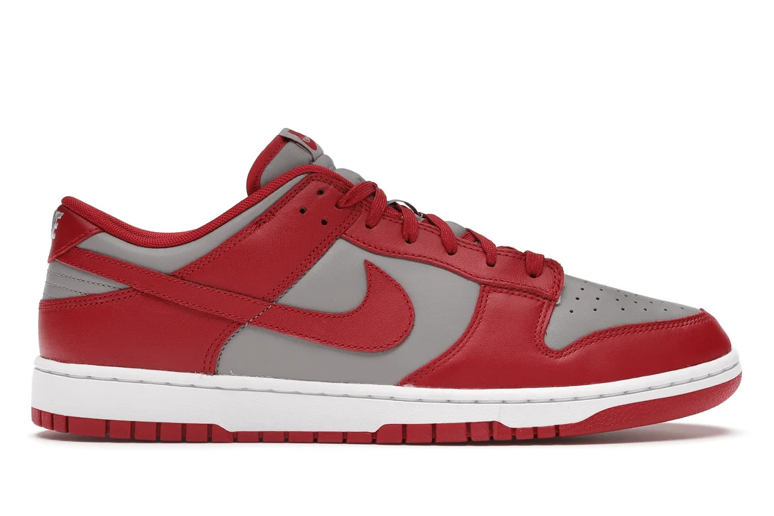 Nike Dunk Low Retro Medium Grey Varsity Red UNLV (2021)