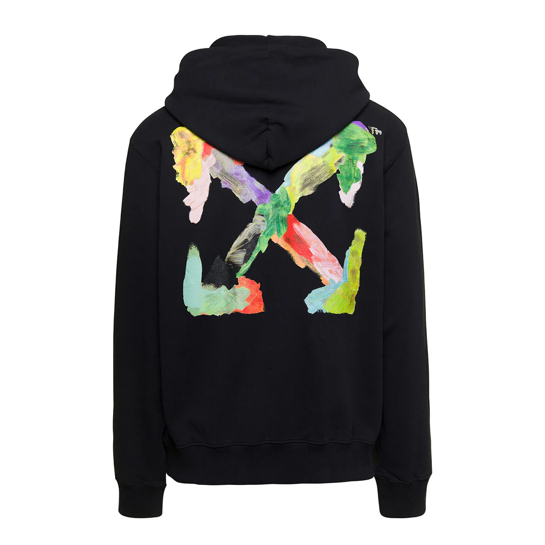 Off-White Brush Hoodie Multicolor - Image 2