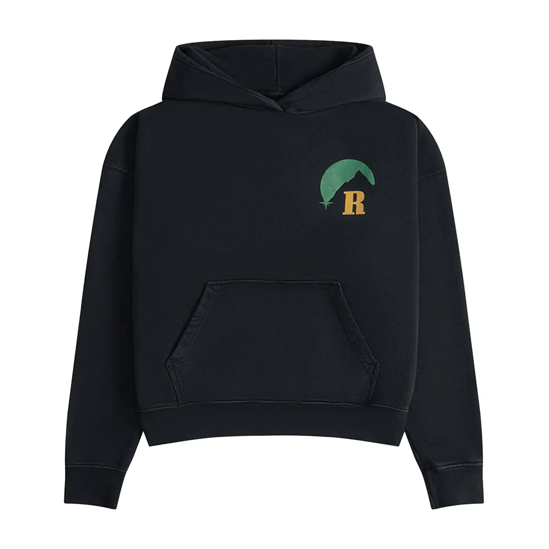 Rhude Black Moonlight Hoodie - Image 2